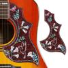 Rotes Schildpatt Akustikgitarren-Schlagbrett 2 mm Dick Hummingbird Schlagbrett Für Akustikgitarre