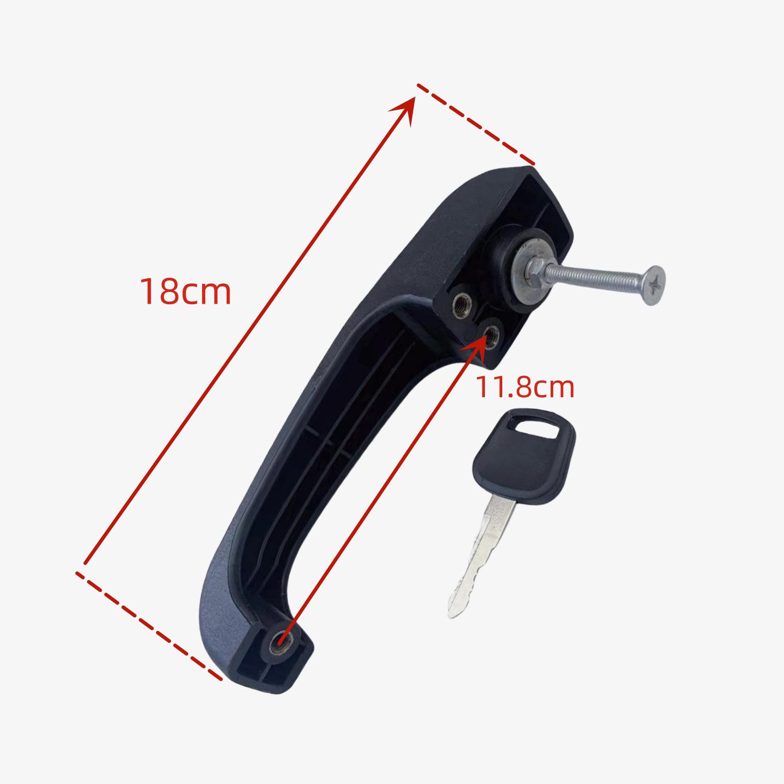 Forklift Loader Door Positioning Lock for Engineering and Electric Vehicles