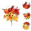 Herbst Künstlicher Blumenstrauß Herbstliches Blumengesteck Künstlich für Party