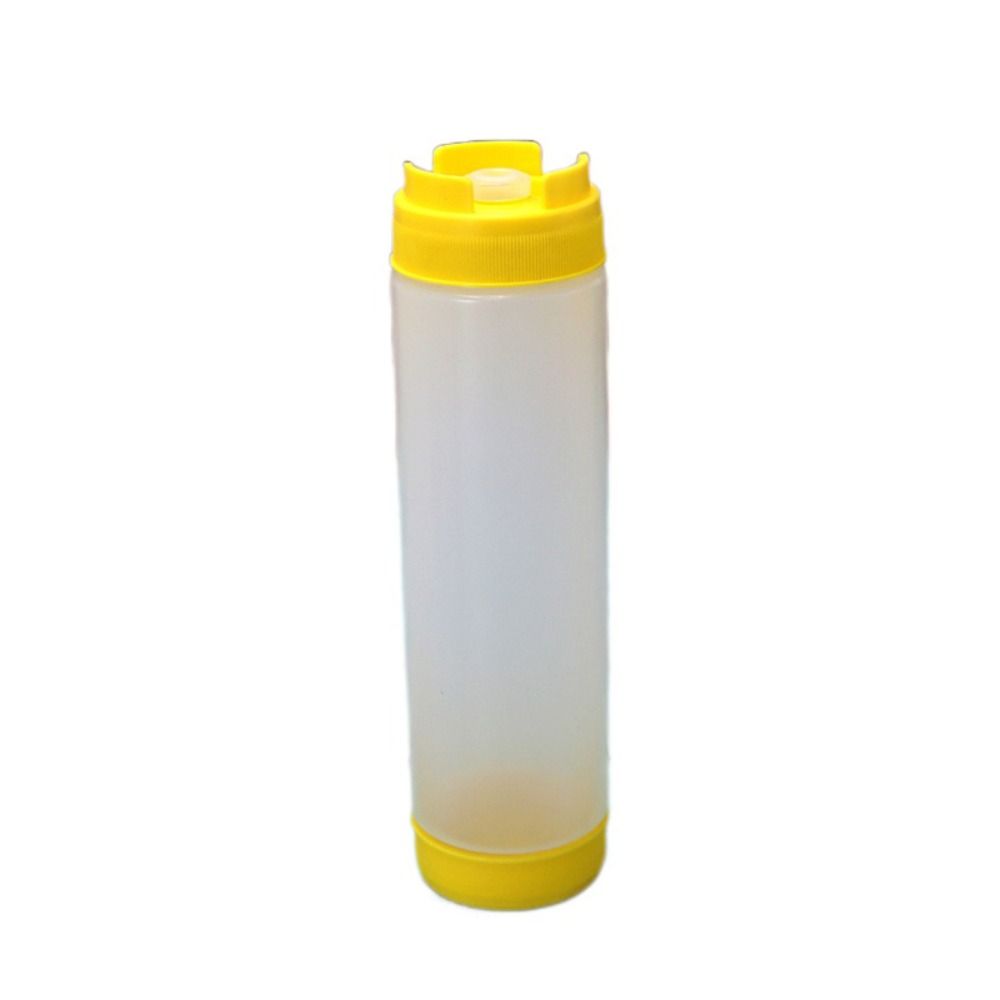 16/20/24oz Sauce Dispenser Plastic Olive Oil Dispensers Double Head Sauce Bottles  Mustard