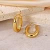 European Classic Hoop Earrings: Versatile, High-End, Fade-Resistant for Women