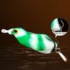 Fishing Lure Artificial Bait with Drainage Holes Realistic Looking Vibrant Color Sharp Hook Frog Fake Lure Bait Fishing Tackle
