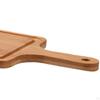 Pizzaschep ,Snackbord, Dinerbord Creatief met Handvat Bamboe Snijplank Dessert Serveerschaal