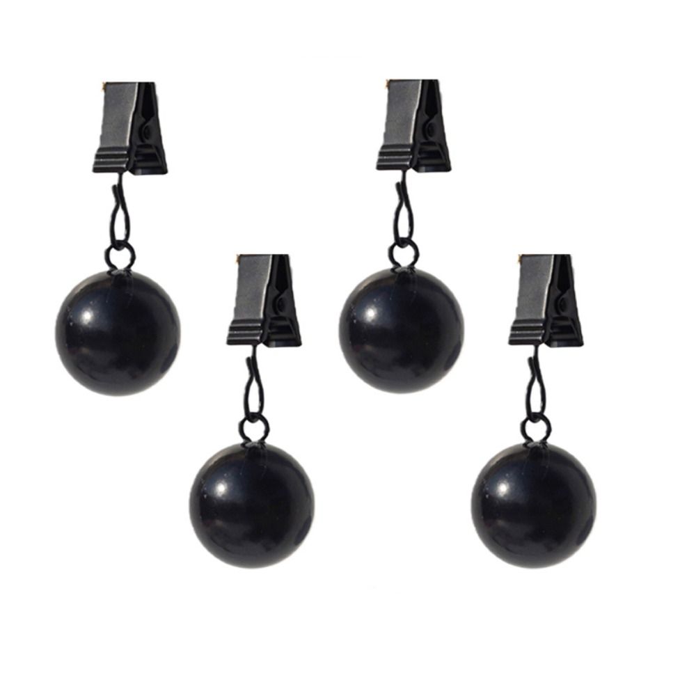 4 Pcs Gravity Ball Curtain Weight Ball Windproof Heavy Duty Drapery Weights Table Cover