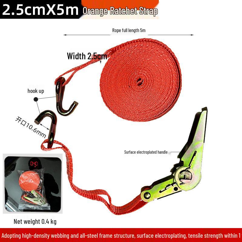 Car Roof Cargo Net for Luggage and Moving - SUV/Truck Tensioner and Binding Cover