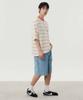 WMC Multi Stripe Short Sleeve T-Shirt_Orange
