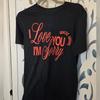 Gracie Abrams I Love You I’m Sorry T-Shirt Schwarzes Grafik-T-Shirt Klein Baumwolle Fächere mich