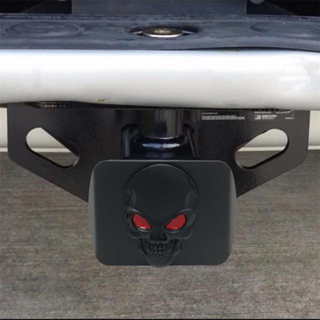 Metal 3D Pattern Hitch Plug Cover for 5.08 Cm Receivers