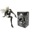 15Cm Anime Original SEGA Nier:automata Ver1.1A 2B Yorha No. 2 Type B Premium Chokonose Figure PVC Model Collectible Toys