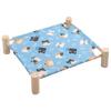 Breathable Elevated Cat Bed Wooden Cat Mat Creativity Cat/Dog Hammock  Four Seasons  Pets Furniture
