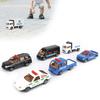 6pcs 1/60 Alloy Car Toy Simulation Vehicle Model Children Kid PullBack Vehicle Toy(Style B )