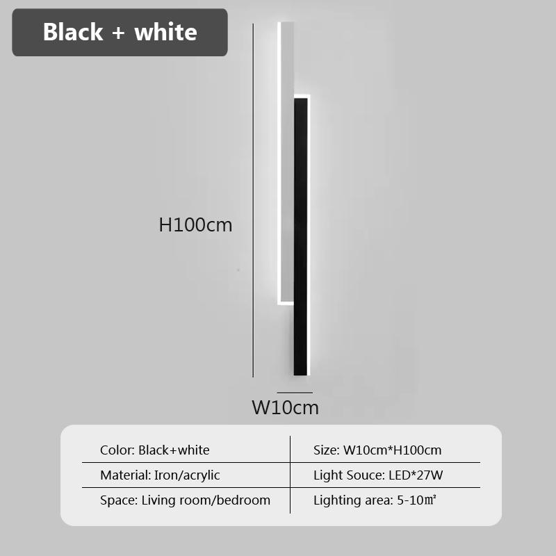 Modern LED Wall Lamps For Living Dining Room Bedroom Bedside Background Home Decorate Lighting Fixtures Wall Sconce Luster