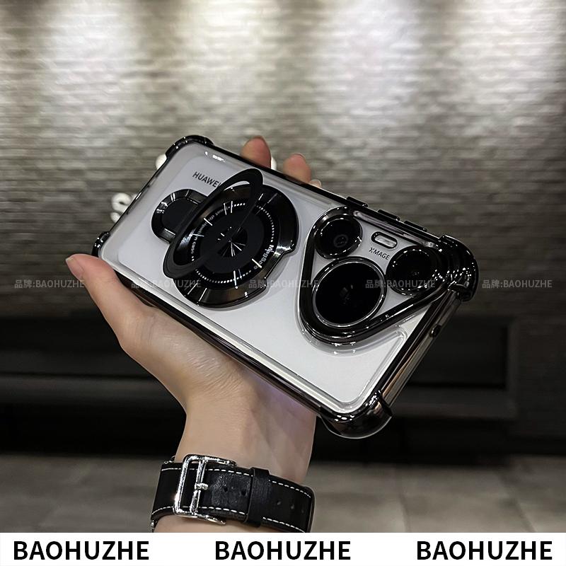 Case For Huawei Pura 80 70 Pro Plus 80 70 Ultra Ring Stand Magnetic Bracket Cover Huawei Pura 80 70 Shell Shockproof Bumper