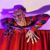 Halloween Party Resin Decor; 6.7*5in Mini Horror Zombie Sculpture for Indoor/Outdoor Garden Display