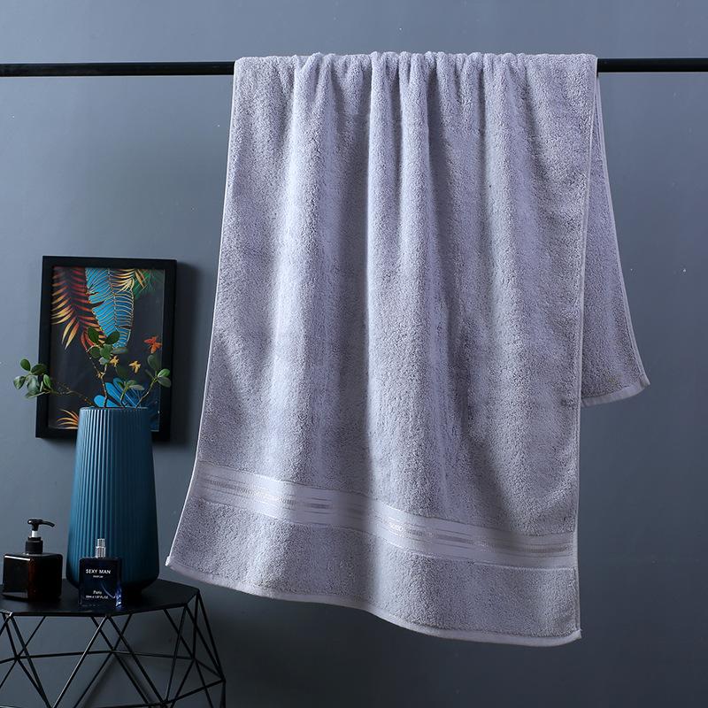 High Quality Bath Towel Skin-friendly Durable Soft and Comfortable Cotton Bath Towel Thickened Combed Cotton Hotel Bath Towel Soft Absorbent