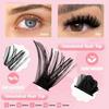 Enlarge Eyes False Eyelashes 30D 40D 50D 60D 80D Individual Lashes  Daily Beauty Routine