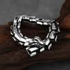 Retro Viking Dragon Bracelet 316L Stainless Steel Punk Jewelry for Men Hip Hop Fashion Gifts Animal Bracelet