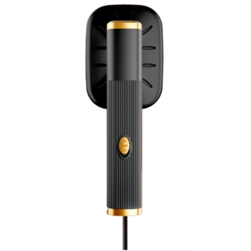 

Портативный дорожный или домашний отпариватель Мини-паровой утюг с ручным паровым утюгом, вращающимся на 180°, подходит для одежды из белой ткани black,1pc