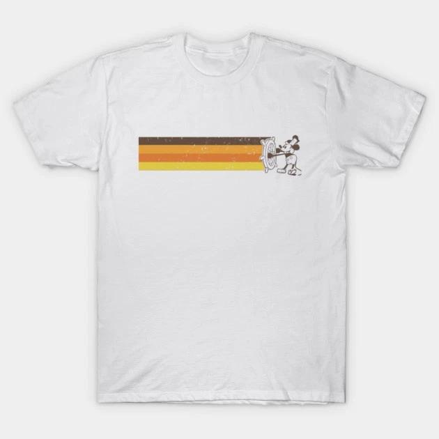 Stripes Steamboat Willie TShirt Unisex S