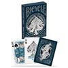 Jeu de Cartes Dragon - BICYCLE - Dragon Jeu de Cartes - Bleu/argenté - Pour Enfant