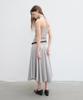 Yunse String Two-Way Dress (Beige/Grey)