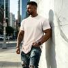 Men's Vintage Short Sleeve T Shirt Loose Fit Breathable Summer Sports Streetwear Casual Everyday Basic Top
