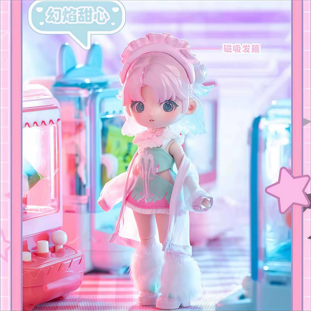 Liroro V2.5 Binary Sweetheart Series Ob11 1/12 Bjd Blind Box Mystery Box Movable Cute Action Anime Figure Toys Christmas Gift