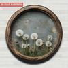 Round Rustic Metal Wall Art Daisy Discus Home Decor