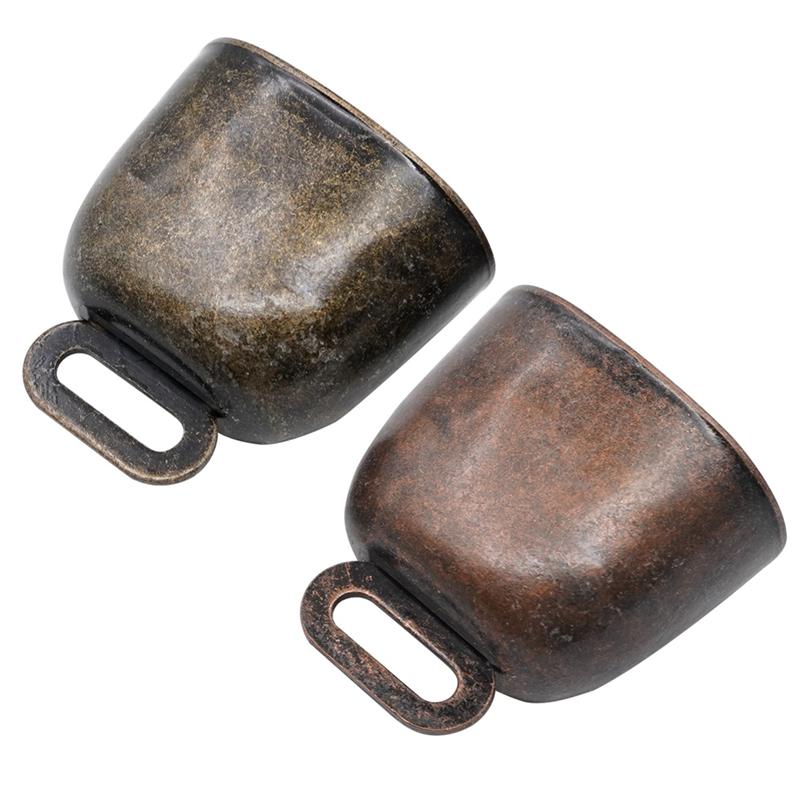 Cats Dogs Pets Copper Bells Decoration Loud Crisp Sound Metal Iron Bells Hanger Spread Farther For Cows Horses Sheep B