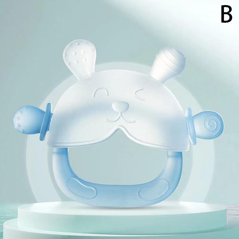 

Игрушки-погремушки для детей 0-3 лет, изготовленные из нелипкого силикона, с грибковым силиконовым прорезывателем для зубов