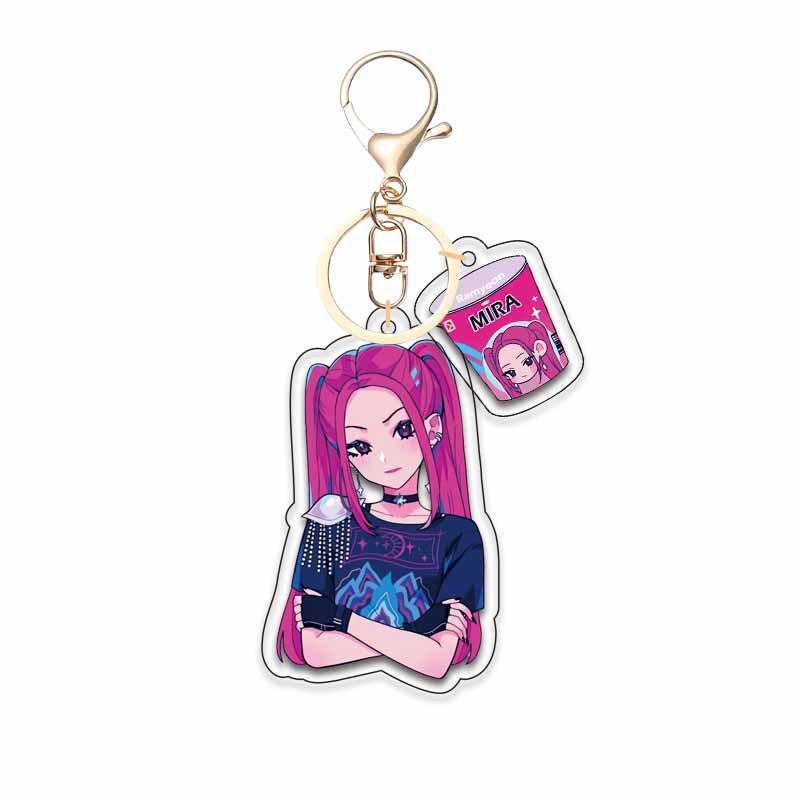 Hot Selling Witch Hunt Anime Peripheral Outdoor Student Backpack To Give To Friends Double-sided Spray Acrylic Keychain Fashion