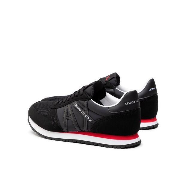Мужские кроссовки Armani Exchange Xux017 xcc68 00002 чёрные