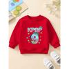 European sizes 9TH BIRTHDAY Birthday gift children's crewneck sweatshirt, casual  long-sleeve crewneck pullover with slightly stretchy fabric