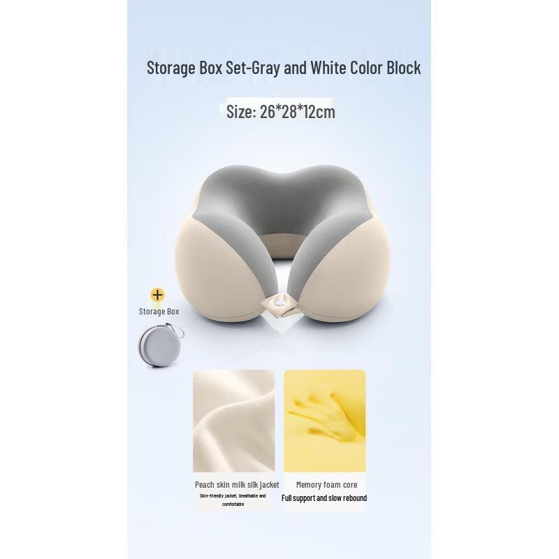 

HANDUNYOU Memory Foam U-shaped Travel Neck Pillow