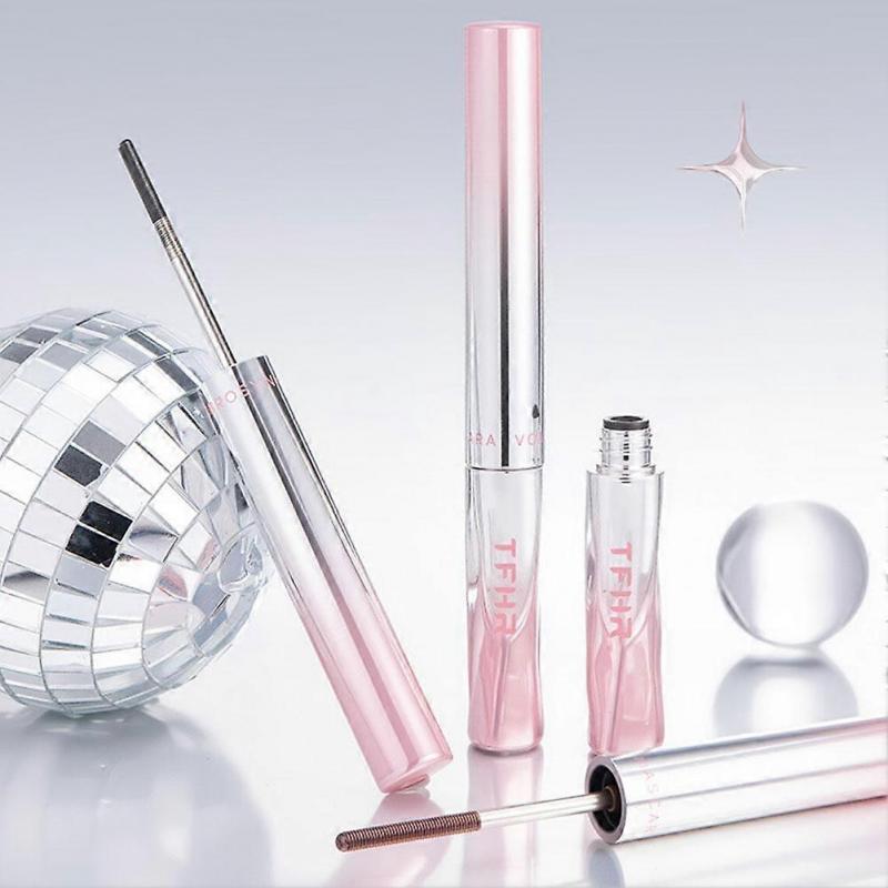 Volumizing Steel Tube Mascara for Clump-Free Lashes Waterproof Lengthening Formula with Nourishing Ingredients