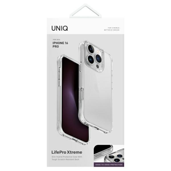 Etui Do iPhone 16 Pro UNIQ LifePro Xtreme Przezroczysty