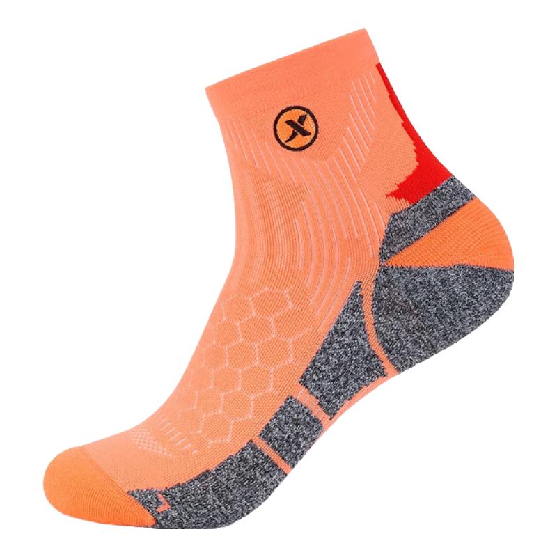 Xtep Unisex Running Terry Mid-Calf Socks One Size