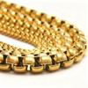 HNSP 2MM-6MM Stainless Steel Chain Necklace For Men Women Jewelry Pendant Accessories Wholesale