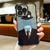 Rene Magritte Art Soft Phone Case For iPhone 15 16 17 Air 14 Pro Max 16E Plus 13 12 Mini Plating Anti-Fall Fundas