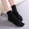 3 Pairs Summer Thin Anti Slip Tabi Socks Short Silk Stockings Womens Mens Solid Color Two Finger Socks Japanese Split Toe Socks