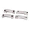 Boat Top Pad Eye Footman Loop Multifunctional Stainless Steel 28mm Boat Pad Eye Hook for Kayak