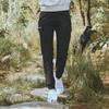 CHALLENGER Women'S Poly-Stretch Lightly Fleece Cargo Jogger Pants Black