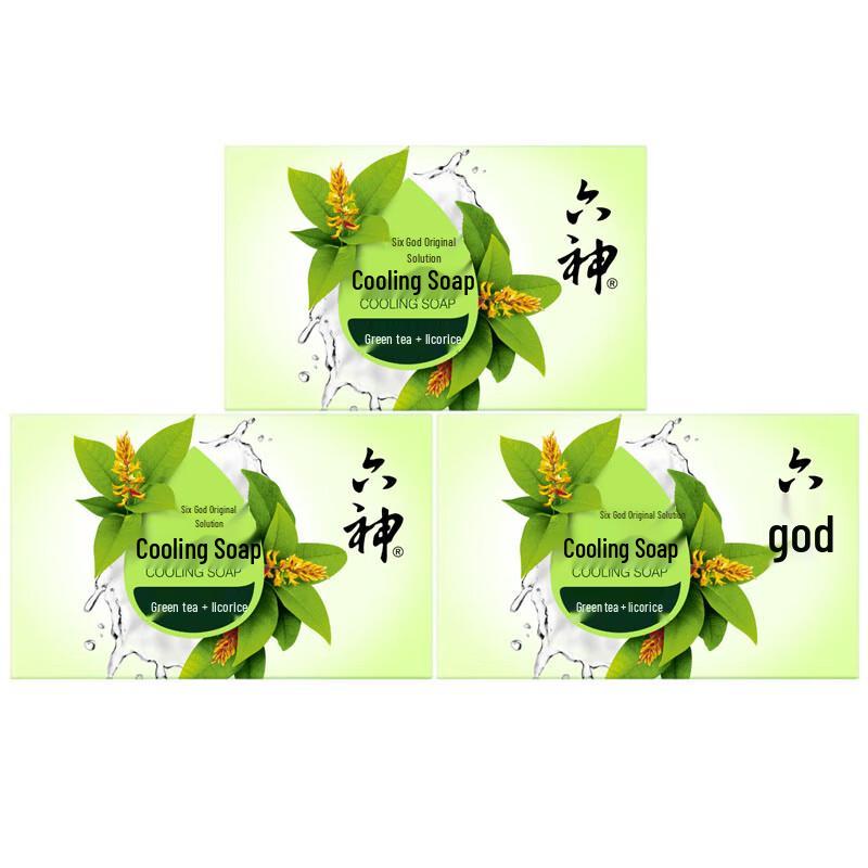 

Liushen Cooling Bar Soap (Green Tea & Licorice)