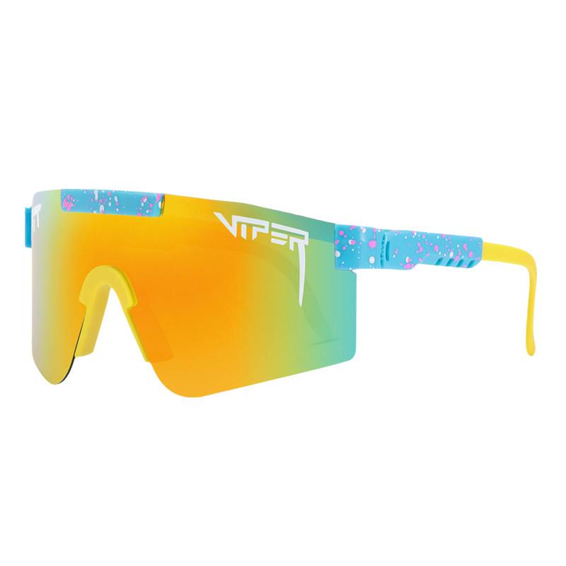 Fashionable Pit Viper Outdoor Sunglasses With Polarized Lenses And Windproof Design For Enthusiasts