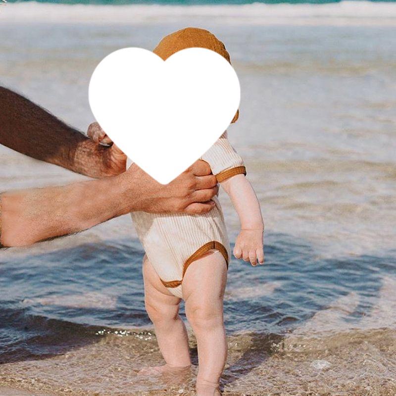 Retro-Style Infant Girl Triangle Romper - Lightweight and Trendy Color Block Design for Spring/Summer