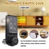Electric Coded Lock Password Access Lock 20/30MM Digital Electric Code Locker Number Keypad Lock Numbers Electric Lock 9*3.5*1.5cm