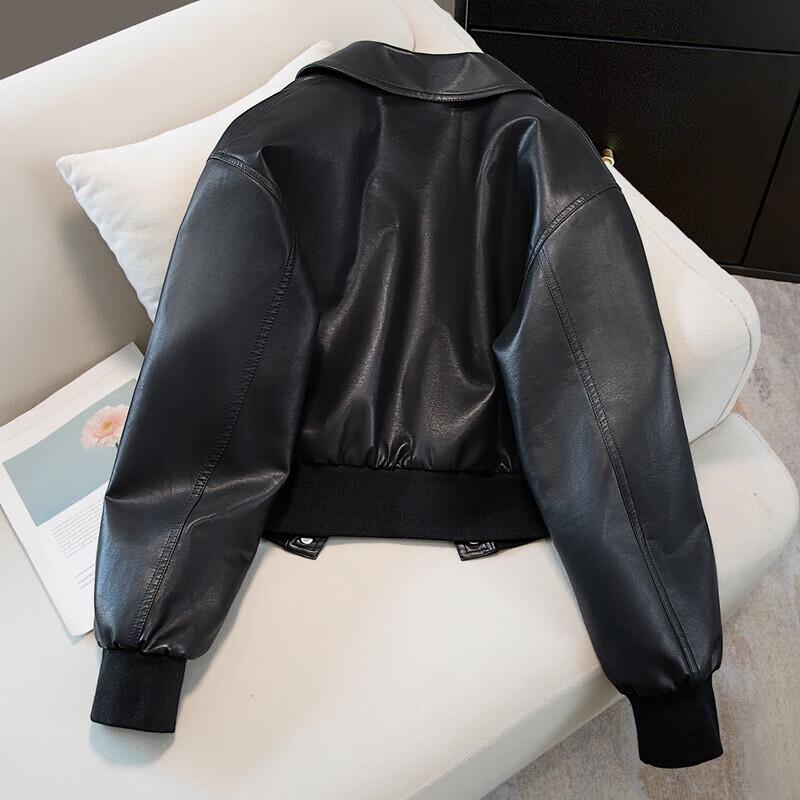 Women's Solid Short Lapel Jacket