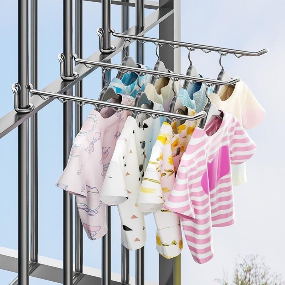 Stainless Steel Socks Drying Rack 8/10 Clips Drying Clips Durable Laundry Hanger  Closet Organizer