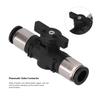 Pneumatic Valve Connector with Manual Knob  , Quick Connect Fittings for 3Celsius8in   Line