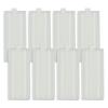 Replacement Filtration System Kit for ROPVACNIC S1 For Tipdiy G90 and For betboyles V75S Robots Contains 8 Filters